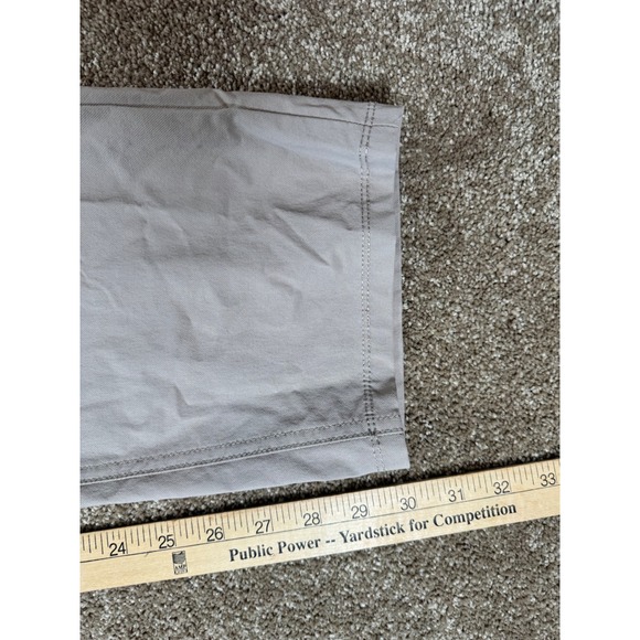 Western Rise Classic Fit Chinos Khaki Tan Pants Mens Size 36x30 - Picture 7 of 14